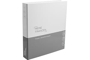 ‎PLASTOREG SMIDT GMBH Themenringbuch mit Register/Trennblättern - Finanzen - Optimale Struktur für die Ablage der Finanzunterlagen