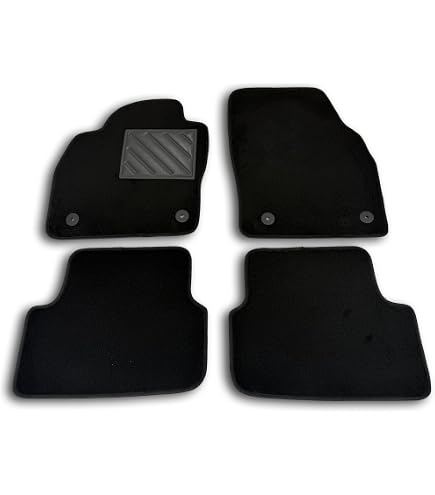 J&J AUTOMOTIVE – Tappetini Gomma 3D Eco Per AUDI A1 (dal 2018) – Set 4 Pezzi – Antiscivolo E Inodore