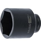 Sourcing Map Stecknuss 19 Mm, 1/2" Antrieb, 20.3 Cm – Aus CR-V-Stahl, Für Schlitzschrauben & Enge Räume