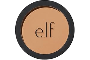 e.l.f. Bronceador con infusión de imprimación (larga duración/mate/atrevido/ligero/mezcla fácilmente/contornea mejillas/uso todo el día), Forever Sunkissed, 1 unidad