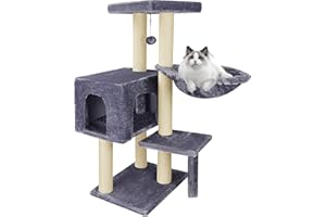 TWDEPART TINWEI UK 02A Kratzbaum Kratzspielzeug Aktivitätszentrum Katzenturm Möbel Kratzbäume ?