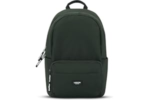 LARKSON Plecak szkolny dla dziewcząt i chłopców, dla nastolatków – nr 3 – plecak damski i męski do szkoły – kieszeń na laptopa o przekątnej ekranu 16" – z recyklingu PET – odporny na działanie wody