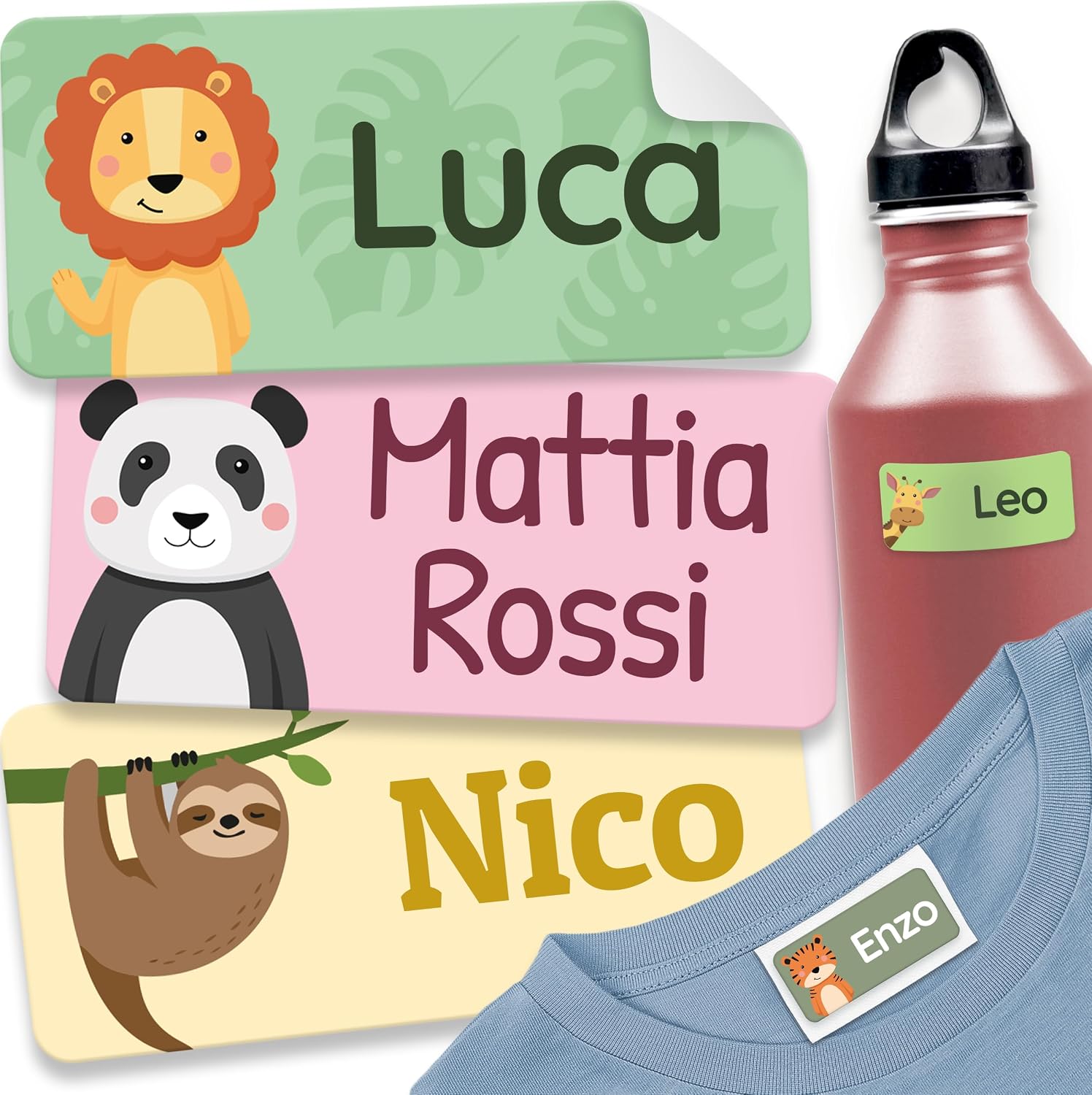 Foire Aux Questions Essentielles sur le melu kids Etichette Adesive Personalizzate 60