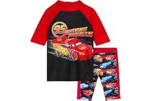 Get Trend Boys Swimming Costume Set 2 Piece Swimwear Rash Guard Top and Swimming Trunks Toddlers Kids Swimsuit for Beach Pool Holiday Essentials