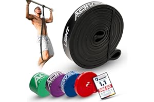 ActiveVikings® Bandas de Fitness Pullup Desarrollo Muscular | Banda de Fitness Bandas de tracción de dominadas Bandas de Resistencia