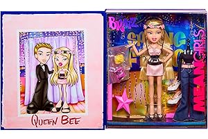 Bratz x Mean Girls Spring Fling Doll Regina– Kolekcjonerska Modna Lalka z Dwiema Stylizacjami, Różową Satynową Sukienką i Akcesoriami Inspirowanymi Filmem