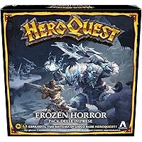 Avalon Hill, HeroQuest Frozen Horror, Pack delle Imprese, Gioco di Avventura Fantasy in Stile Dungeon Crawler, per giocare è 
