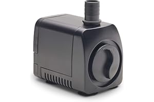 Pompe de fontaine AQUANIQUE Pompe fontaine FP 1000 (900 l/h), 10m de câble pour fontaines de jardin et jeux d'eau en extérieur