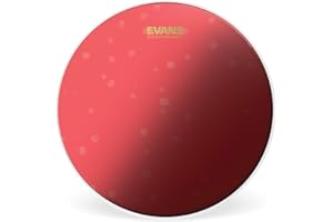 Evans Hydraulic Red Coated Snare Batter, 14 inch