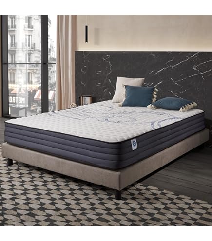 Boxspring Matras Pocketvering Hybride schuim (soepel