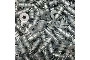 I-MEX 100 Stück metall Gipskartondübel Rigipsdübel Gipsdübel Hohlwanddübel Dübel Handwerkerqualität Profiqualität