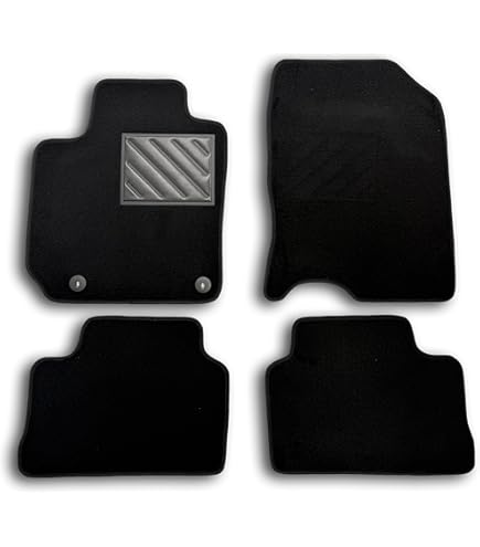 Ruiya Compatible Avec Hyundai Kona Hybrid | N Line 2022 2023 Tapis De Console Centrale En Caoutchouc, Tapis Pour Porte-gobelet Accoudoir Couture De Porte Antidérapant Tapis Kona Accessoires