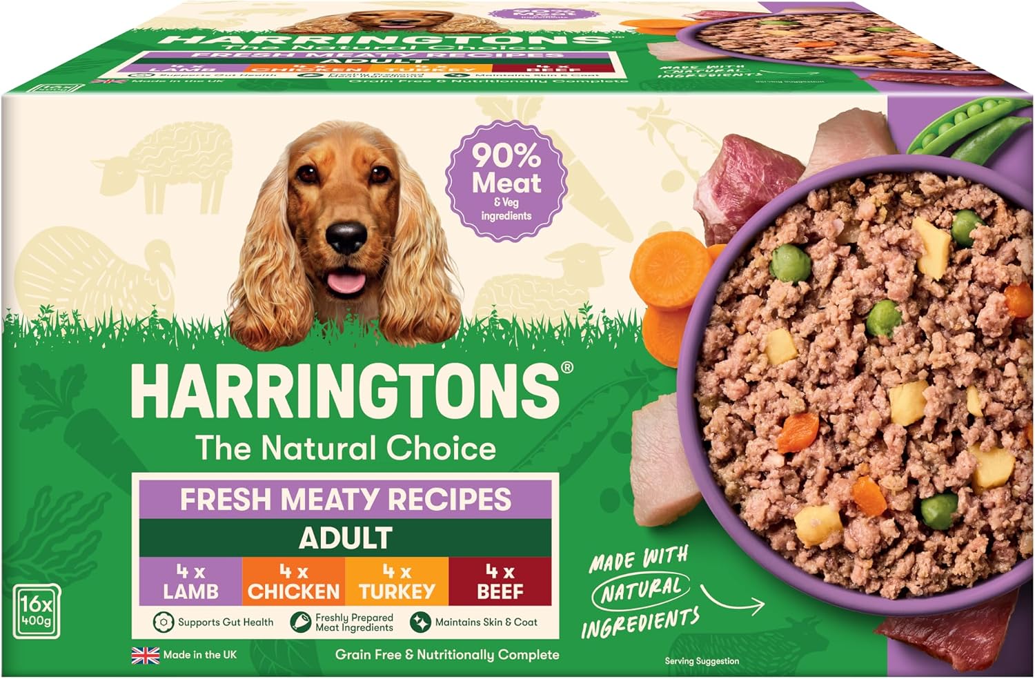 Avantages, Atouts et Limites du Harringtons Complete Wet Tray grain free hypo