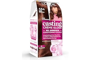 L'OREAL PARIS L'Oréal Paris Casting Crème Gloss, Semi-Permanent Hair Dye, Radiant & Natural Colour, No-ammonia, Semi-Permanent Hair Colour Lasts 32 Washes, Shade: 454 Goji Brown