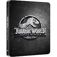 JURASSIC WORLD - IL REGNO DISTRUTTO STEELBOOK (4K Ultra-HD + Blu-Ray)