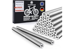 Weidebach® 36 o 72 riflettori per Raggi Bicicletta, riflettori Approvati StVZO per Raggi di Bicicletta, riflettori per Raggi di Bicicletta per la Massima visibilità nel Traffico
