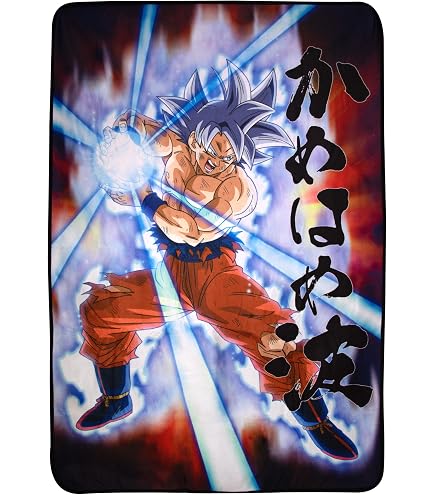 Dragon Ball Z Coperta In Pile Morbida - 100x150 Cm - Ufficiale Licenza - Poliestere - Multicolore Con Vegito - 5