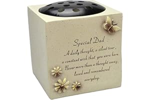 ANGRAVES Special Dad Graveside Memorial Flower Pot with Butterfly Detail