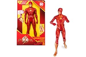 DC Comics - The Flash Speed Force Action-Figur zum Kinofilm, 30 cm, mit 15+ Licht- und Geräuscheffekten, ab 3 Jahren