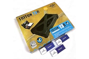 MontCherry Brand Exclusive 2 Tips and MY WEIGH Triton T3R Series 500g x 0.01g Rechargeable Pocket Digital Electronic LCD Scales Combo sold by Trendz