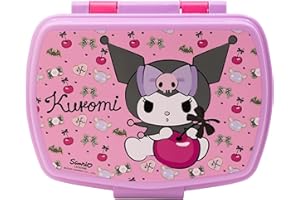 STOR Kuromi prostokątne pudełko na lunch dla dzieci