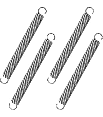 15 Spannfedern Mit Haken – 40 Mm Länge, 7 Mm Ø, 1,0 Mm Draht – Robust & Langlebig