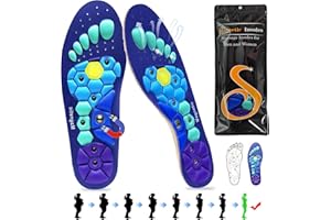 71NMLY Solette Magnetiche,Solette Ortopediche Uomo E Donna Piatto Solette Per Scarpe Da Lavoro Per Alleviare La Fascite Plantare Dolore al Tallone,Plantari Ortopedici,Solette Scarpe Martello di Sicurezza