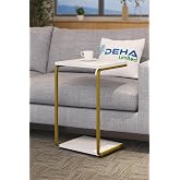 Dehalimited Wheeled Gold Serving Table Seat Side C Coffee Table Zigon