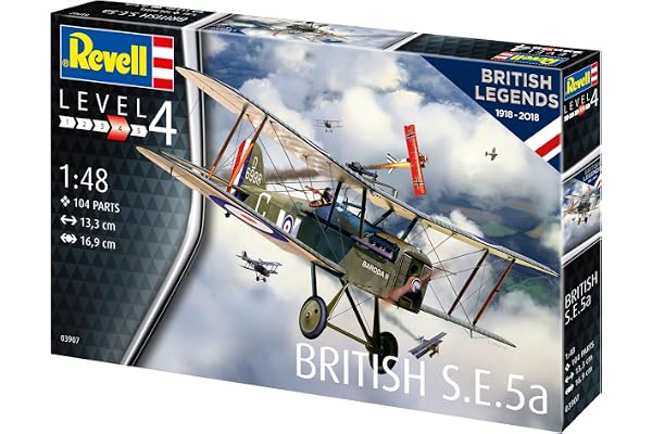 Revell - 03907 - Maquette - British Legends S.E. 5a - Avion