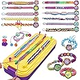 Purfex Bracelet Making Kit for Girls-Arts and Crafts for Kids Age 8-12 -Friendship Bracelet String and Rewarding Activity,Travel Activity Set,Birthday Gifts for Teen Girls