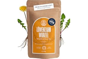 Herbata z mniszka lekarskiego Monte Nativo (300 g) – korzeń mniszka lekarskiego delikatnie suszony w każdej chwili – 100% czysta i naturalna herbata dandelion – herbata z mniszka lekarskiego jako