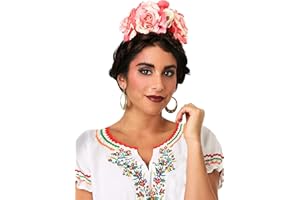 FUN COSTUMES Frida Kahlo Flower Headband Standard