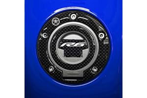 labelbike - Pegatina Resina 3D Protección Tapa del Depósito Moto Compatible con Yamaha YZF R6