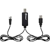 Chaowei High Gain TV Antenna Amplifier Signal Booster for HDTV Antenna with USB Power Supply,Boost Any Non-Amplified Antenna 