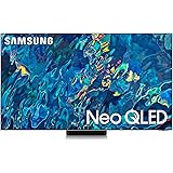 Samsung TV Neo QLED QE75QN95BATXZT, Smart TV 75" Serie QN95B, Neo QLED 4K UHD, Alexa e Google Assistant integrati, Bright Sil