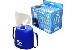 Medisure Healthcare Steam Inhaler Inhalation Cold Cough Flu Blocked Airways Cup x 1
