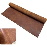 ipekbazaar Crazy Horse Par&ccedil;a Deri, Deri Hobi Uğraşlarında DIY C&uuml;zdan, Kartlık, &Ccedil;anta vb İ&ccedil;in Panel Kesim Hakiki Deri Par&ccedil;ası,