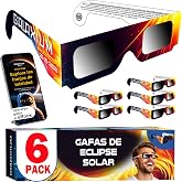 Galaxium Gafas Eclipse Solar Homologadas, ISO 12312-2, 6/12/25/50/100 Pack