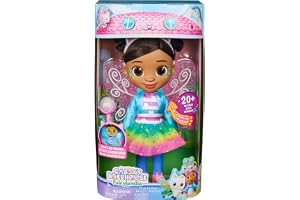 Gabby's Dollhouse, Gabby-docka Fairylandia med lysande vingar, 33 cm, 3+
