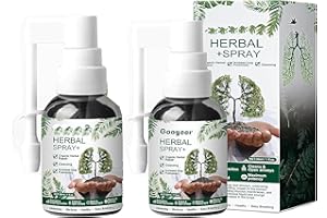 MAFHVV 2 Stück Respinature Herbal Lung Cleanse Mist - Powerful Lung Support, Respinature Herbal Spray Powerful Lung Support & Cleansing Kraftvolle Lungenunterstützung Herbal Care Essence