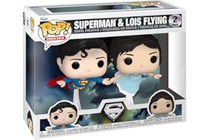 Funko POP! Movies: DC - 2 Pack Superman & Lois Flying - DC Comics - Amazon Exclusive - Collectable Vinyl Figure - Gift Idea - Official Merchandise - Toys for Kids & Adults - Comic Books Fans