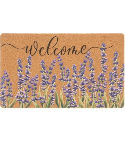 Cartello Benvenuto Rotondo In Legno Con Ghirlanda - Decorazione Porta Per Esterni E Interni, 30x30 Cm - Foto 1