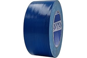 ACIT Nastro telato super 50 mm x 25 m, nastro telato rinforzato, Duct Tape, Nastro Telato Americano: Riparazioni, Fissaggio e Imballaggio ad alta tenuta (Blu)