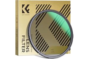 K&F CONCEPT 55mm Polfilter Filter für tiefere Farben, Reduzierung von Blendung und Reflexionen, Optisches Glas mit Multi-Nano-Beschichtung (Nano-Dazzle)