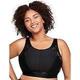 Glamorise Women's No-Sweat Mesh Sports Bra Wirefree #1068 Sports Bra (Pack of 1)