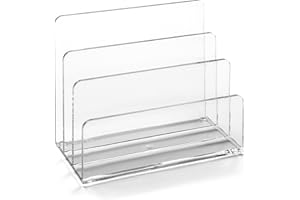 Osco ALH1 Acrylic Letter Holder, Clear