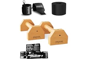 Breaking Limits - Parallele Calisthenics - Parallele Basse - Parallettes Attrezzature per Crossfit, Palestra & Ginnastica