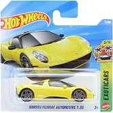 Hot Wheels Gordon Murray Automotive T.33 Die-Cast Model Araba, Sarı Renk, Exotics Serisi 2/10, 3+ Yaş, 1:64 &Ouml;l&ccedil;ek