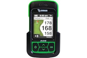 Izzo Golf Swami Ace Handheld Golf GPS Rangefinder - Lime Green