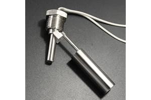 TuToy 115mm 50W 220V Edelstahl Flüssigwasser Niveau Sensor Float Switch Side horizontal Controller